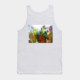 Colorful Birches Tank Top